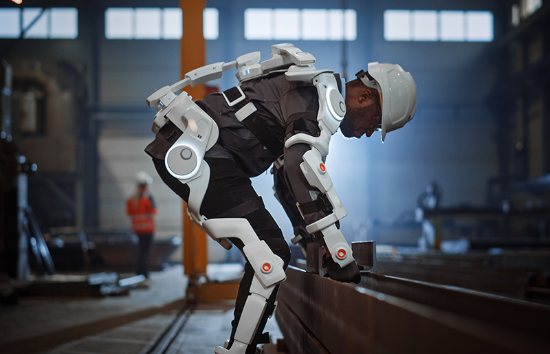 Les exosquelettes : une solution au TMS en entreprise ?