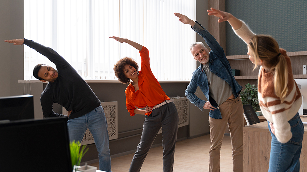 Pratique d’exercices physiques au travail et prévention des TMS